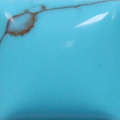 Synthetic Gemstones Turquoise Blue with Web STURBR