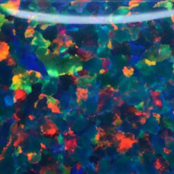 Lab Created Bello Opal Dotted Pattern, OP29-A Space Blue