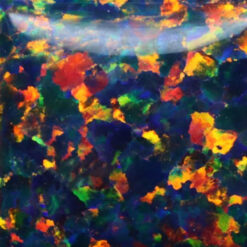 Lab Created Bello Opal Dotted Pattern, OP32-A Black Opal (2)