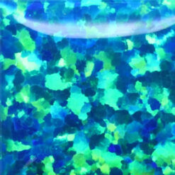 Lab Created Bello Opal Dotted Pattern, OP36-A Peacock Blue