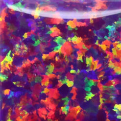 Lab Created Bello Opal Dotted Pattern, OP39-A Royal Lavender