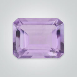 Natural Pink Amethyst, Octagon