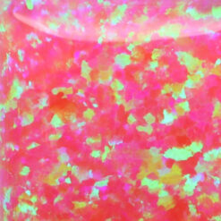 Lab Created Bello Opal Dotted Pattern, OP59-A Mexican Pink