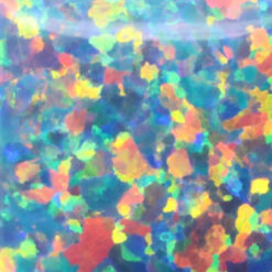 Lab Created Bello Opal Dotted Pattern, OP78-A Blue Grey