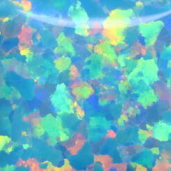 Lab Created Bello Opal Dotted Pattern, OP80-A Fire Turquoise