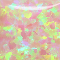 Lab Created Bello Opal Dotted Pattern, OP81-A Peach