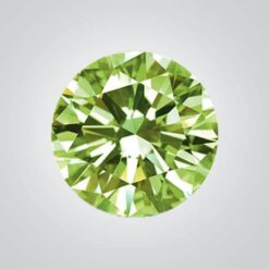 Cubic Zirconia, Peridot 6A Round