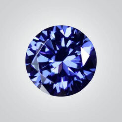 Cubic Zirconia, Tanzanite 6A Round