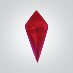 Lab Created Dark Ruby# 7, Shield