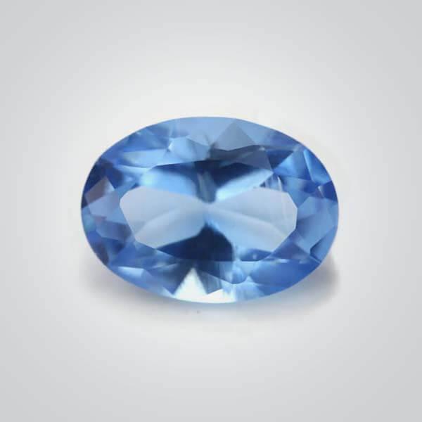Lab Created Aquamarine, Oval