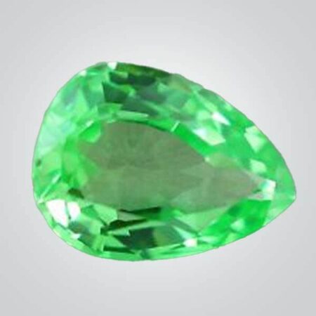 Lab Created Green Sapphire# 73, Oval - Oval, 5 X 4 mm