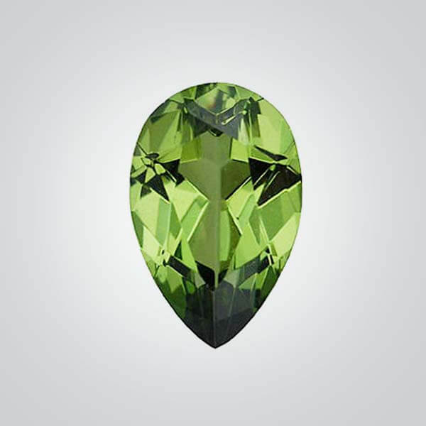 Lab Created Peridot, Pear