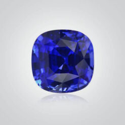 Hydrothermal/Pulled Czochralski Blue Sapphire, Cushion
