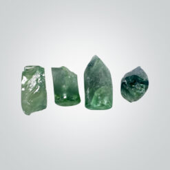 Lab Created American Green Sapphire Rough
