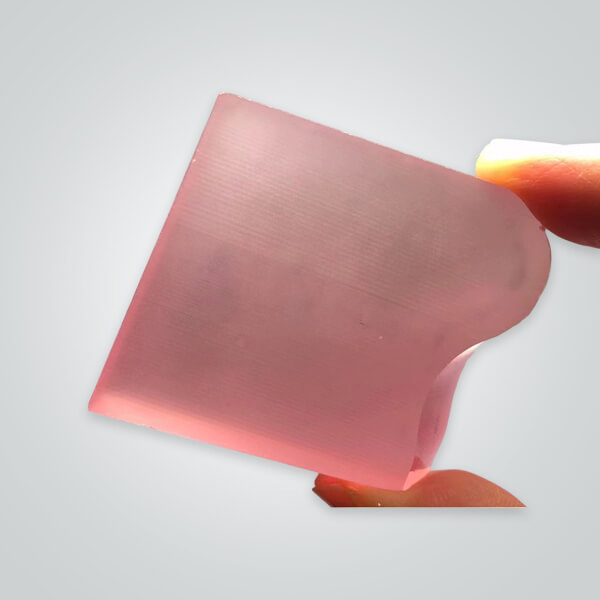 Lab Created Pulled Czochralski Pink Morganite Rough