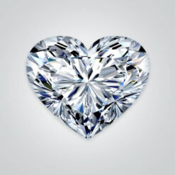 Lab Created Diamond, Heart (DEF Color, VS Clarity)