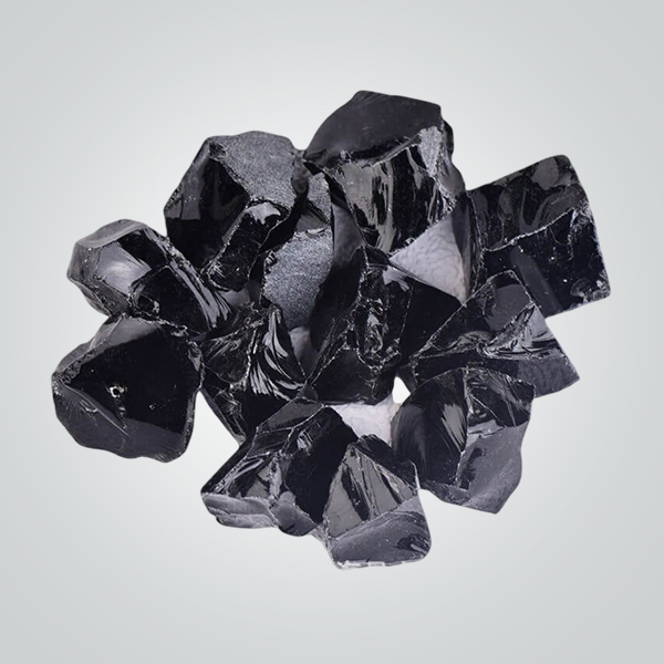Lab Created Black Rutile Quartz