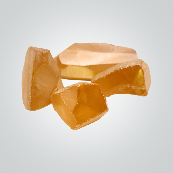 Lab Created Orange Rutile Quartz