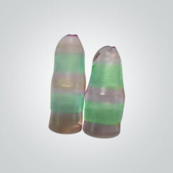 Lab Created Bi-Color Paraiba / Morganite Corundum Rough