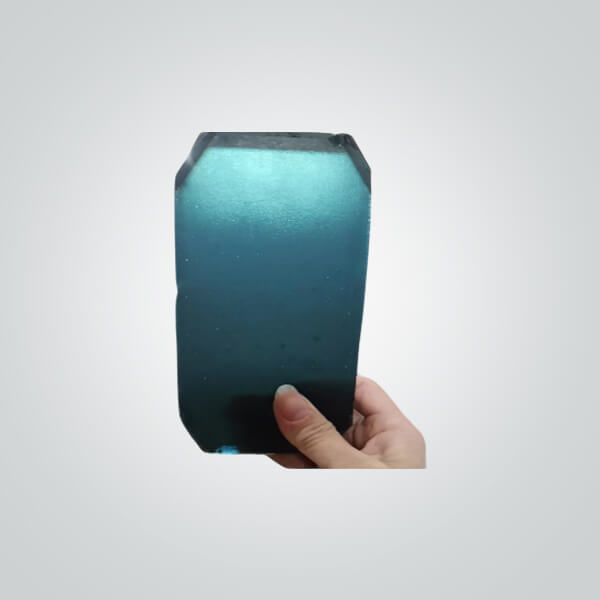 Lab Created Blue Topaz Quartz Rough