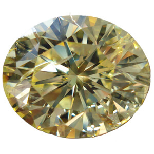 Synthetic Gemstones Yellow Diamond
