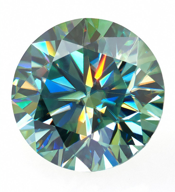 Green Moissanite
