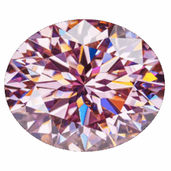Light Pink Moissanite