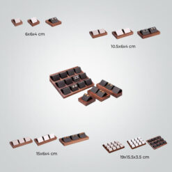 Earring display Board, Wood Jewelry Display Stand